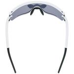 Sluneční brýle UVEX SPORTSTYLE 236 SET WHITE MAT / MIRROR GREEN (CAT. 2) + CLEAR (CAT. 0)