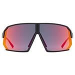 Sluneční brýle UVEX SPORTSTYLE 237 BLACK MATT/MIR. RED 