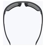 Sluneční brýle UVEX SPORTSTYLE 238 BLACK MATT/MIR. SILVER 
