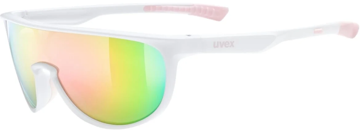 Sluneční brýle UVEX SPORTSTYLE 515 WHITE MATT/MIR. PINK