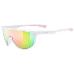 Sluneční brýle UVEX SPORTSTYLE 515 WHITE MATT/MIR. PINK 