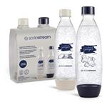 SodaStream Lahev FUSE 2x1l Ginger Ale, béžová a modrá