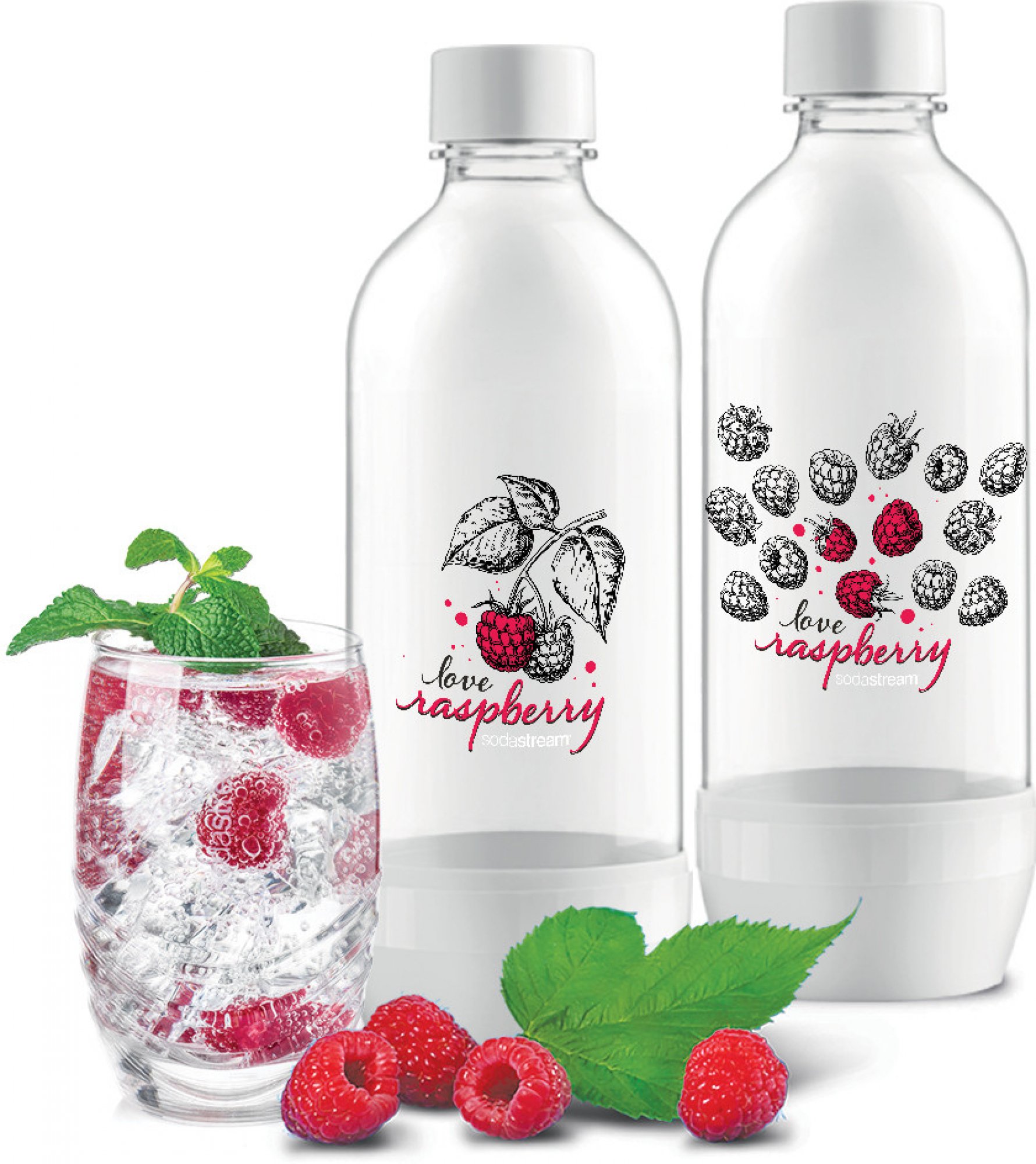 SodaStream Lahev JET DUO Love Raspberry Pack, 1 l (42003836) TSBOHEMIA.CZ