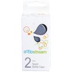 SodaStream Plastové uzávery na fľaše 2 ks, sivé