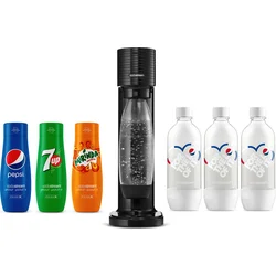 SodaStream Sada výrobníku GAIA Black starter pack