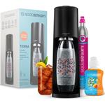 SodaStream Sada výrobníku TERRA Black Ice Tea MegaPack