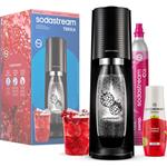 Sodastream Sada výrobníku TERRA Black Malina Zero Mpack