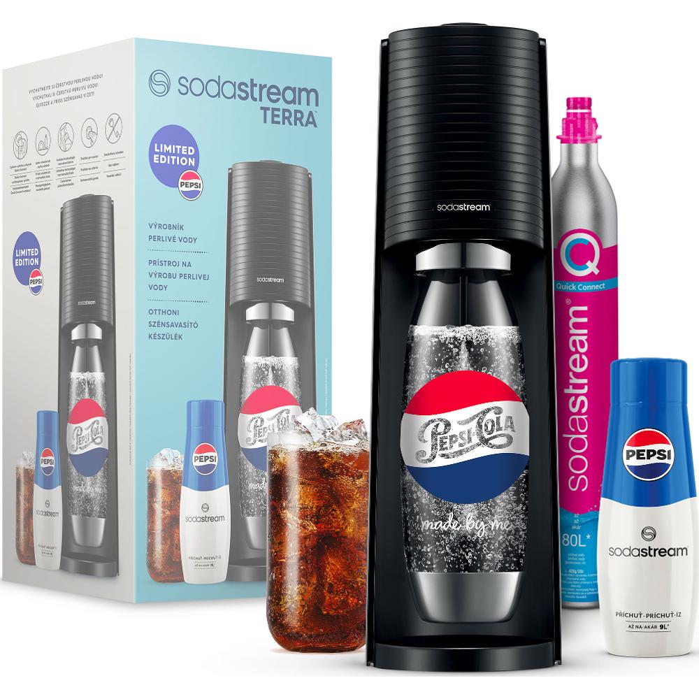 Sodastream TERRA Black Pepsi Mpack