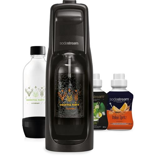 SodaStream Výrobník perlivé vody JET Black Cocktail Pack