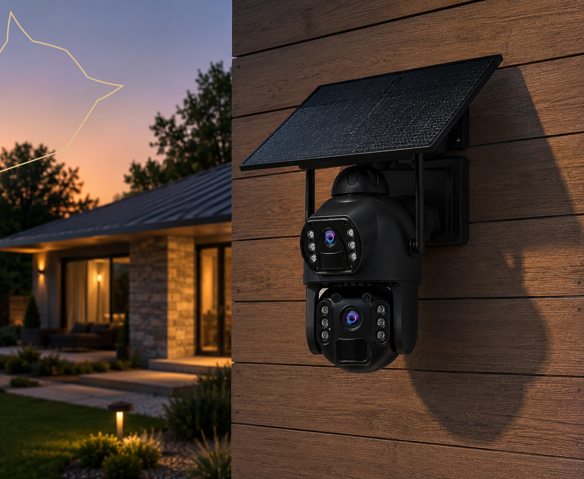 Solárna HD kamera Viking HDs06 AOV WiFi