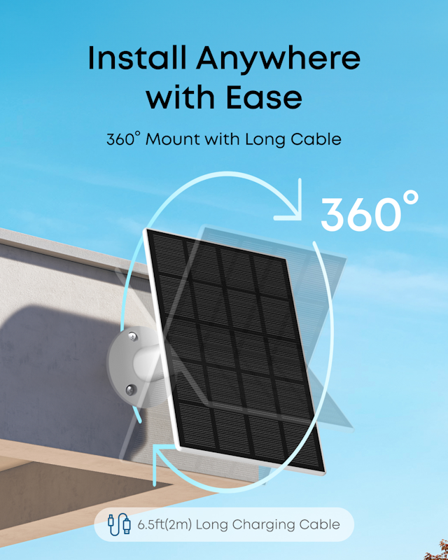 Solární panel Anker eufy C10 3W bílý