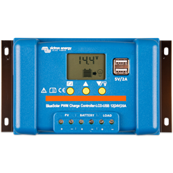 Solární regulátor Victron Energy BlueSolar-LCD&USB 20A