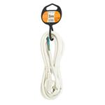 Solight flexo kábel, 3x 1,5 mm2, biely, 3 m