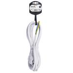 Solight flexo kabel, 3x 1mm2, bílá, 5m