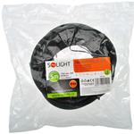 Solight flexo kabel, 5m, 3 x 2.5mm2, gumová H07RN-F3, černá