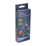Solight HDMI kábel s Ethernetom, konektor HDMI 1.4 A - konektor HDMI 1.4 A, blister, 1,5 m
