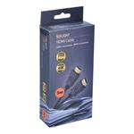 Solight HDMI kábel s Ethernetom, konektor HDMI 1.4 A - konektor HDMI 1.4 A, blister, 5 m