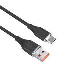 Solight kábel USB-C, konektor USB 2.0 A - konektor USB-C 3.1, silikónový, 1 m