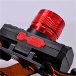 Solight LED dobíjacia čelovka, 3W, 150lm, zoom, Li-ion, USB