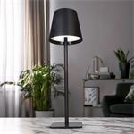 Solight LED dobíjacia lampa Lucca, 120lm, zmena CCT, stmievanie, čierna