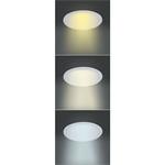 Solight LED mini panel CCT, podhľad, 12W, 900lm, 3000K, 4000K, 6000K, kruhový