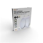 Solight LED mini panel CCT, podhľad, 24W, 1800lm, 3000K, 4000K, 6000K, kruhový