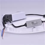 Solight LED mini panel CCT, podhľad, 24W, 1800lm, 3000K, 4000K, 6000K, štvorcový
