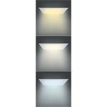 Solight LED mini panel CCT, podhledový, 18W, 1530lm, 3000K, 4000K, 6000K, čtvercový