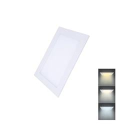 Solight LED mini panel CCT, podhledový, 6W, 450lm, 3000K, 4000K, 6000K, čtvercový