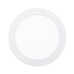 Solight LED mini panel CCT, zapustený, 12W, 900lm, 3000K, 4000K, 6000K, kruhový