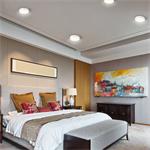 Solight LED mini panel CCT, zapustený, 24W, 1800lm, 3000K, 4000K, 6000K, kruhový