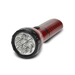 Solight LED nabíjecí svítilna, 9 x LED, červenočerná, plug-in