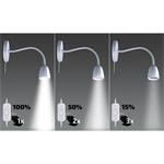 Solight LED nástenné svietidlo, stmievateľné, 4W, 280lm, 3000K, biele