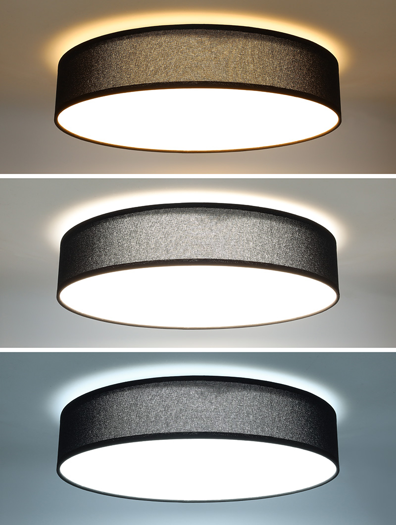 Solight LED osvětlení s dálkovým ovladačem Penley, 48W, 3360lm, 40cm, změna chromatičnosti, stmívatelné