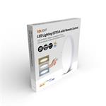 Solight LED osvetlenie s diaľkovým ovládaním Estela White, 36W, 2700lm, 30cm, stmievateľné