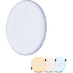 Solight LED podhledové svítidlo CCT, IP44, 15W, 1350lm, 3000K, 4000K, 6000K, kulatý