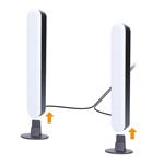 Solight LED RGB osvětlení Gaming, dálkový ovladač, zvukový senzor, USB