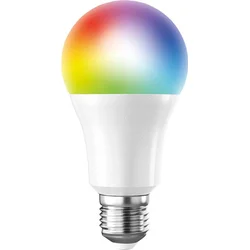 Solight LED SMART WIFI žiarovka, klasický tvar, 10W, E27, RGB, 270°, 900lm