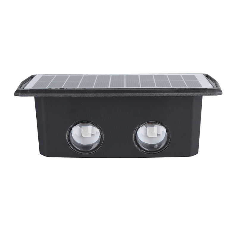 Solight LED solární nástěnné světlo, teplá a studená bílá, 15x10cm