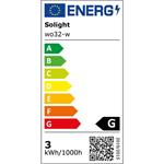 Solight LED stolná lampa, 2,5 W, 3000K, základňa, biela