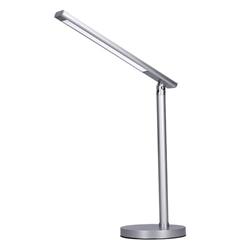 Solight LED stolná lampa, 7W, stmievateľná, možnosť zmeny chromatickosti, strieborná