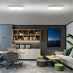 Solight LED stropní osvětlení přisazené, 40W, 4800lm, 4000K, UGR<19, 60x60cm, 3 roky záruka, bílá barva