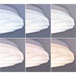 Solight LED stropní světlo Wave, 30W, 2100lm, stmívatelné, změna chromatičnosti, dálkové ovládání
