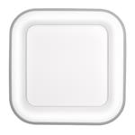 Solight LED štvorcové stropné svietidlo Treviso, 48W, 2880lm, stmievateľné, diaľkové ovládanie, sivé