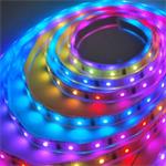 Solight LED svetelný pás, RGB, 3 m, sada s 12V adaptérom a diaľkovým ovládaním, 7,2 W/m, IP20
