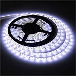 Solight LED svetelný pás s testerom, 5 m, sada s adaptérom 12V, 4,8 W/m, IP65, studená biela