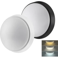 Solight LED venkovní osvětlení s nastavitelnou CCT, 12W, 900lm, 22cm, 2v1 - bílý a černý kryt