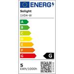 Solight LED vianočná reťaz, 300 LED diód, 30 m, 5 m vedenie, IP44, biela