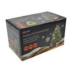 Solight LED vianočná reťaz, 300 LED diód, 30 m, 5 m vedenie, IP44, teplá biela