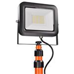 Solight LED vonkajší reflektor PRO s vysokým stojanom, 50W, 4600lm, kábel so zástrčkou, AC 230V